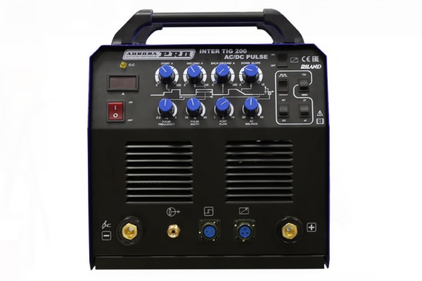 Аппарат инверторный INTER TIG 200 AC/DC PULSE Mosfet Aurora